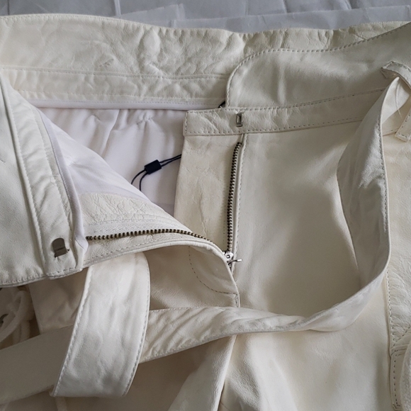 Rebecca Minkoff NEW Shorts Leather LaceUp Sexy 🎉HP🎉 - Picture 8 of 16